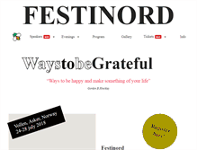 Tablet Screenshot of festinord.org
